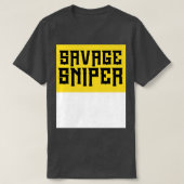 Savage Sniper T-Shirt (Design vorne)