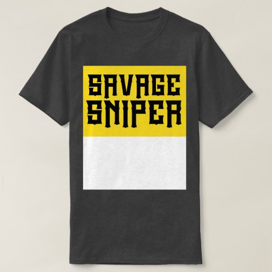 Savage Sniper T-Shirt (Design vorne)