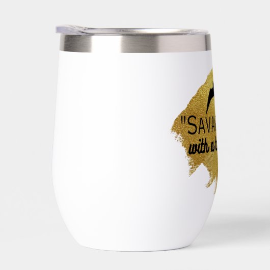 "Savage Soul mit einer Touch Gold." (Rechts)