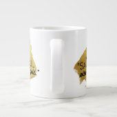 "Savage Soul mit einer Touch Gold." Jumbo-Tasse (Rückseite)