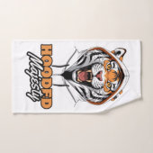 Savage Streets | Hoodie Tiger Logo Badhandtuch Set (Handtuch)