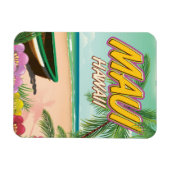 Savai'i Fiji Samoa Reiseplakat Magnet (Horizontal)