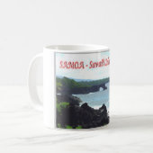 Savai'i Island - Küste - Samoa Kaffeetasse (Vorderseite Links)