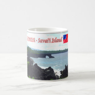Savai'i Island - Küste - Samoa Kaffeetasse