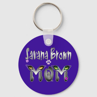 Savana Brown Cat Mama Geschenke Schlüsselanhänger