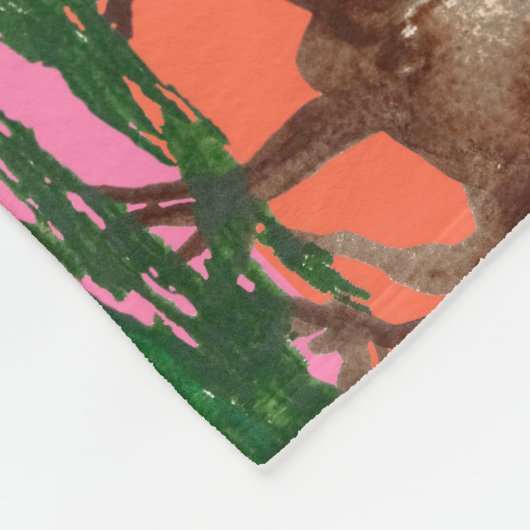 Savana Fleece Blanket (Ecke)