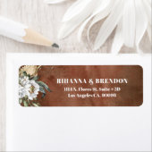 Savanna Blume braune Papiertextur (Insitu)