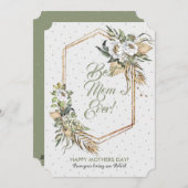 Savanna-Blume Feiertagskarte (Vorne/Hinten)