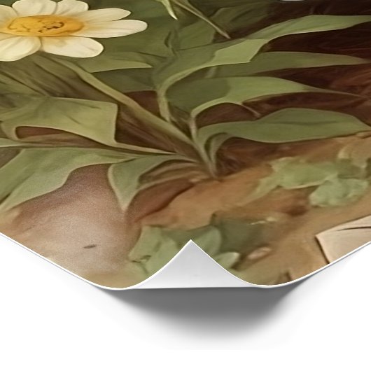 Savanna Cat Poster (Ecke)