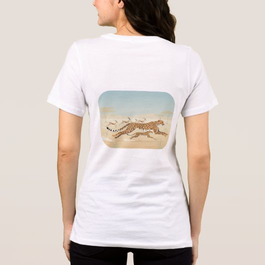 Savanna Chase Cheetahs Tee (Rückseite)