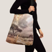 Savanna Cheetah Tragetaschen Mit Langen Trägern (Von Nahem)