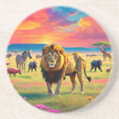 Savanna Majesty Getränkeuntersetzer (Vorne)