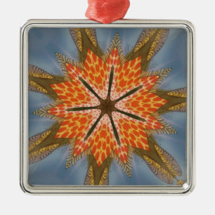 Savanna Star Bloom – Ein kühner afrikanischer Tier Ornament Aus Metall