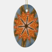 Savanna Star Bloom - Eine kühne afrikanische Tiera Keramik Ornament (Rechts)