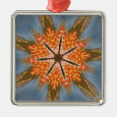 Savanna Star Bloom - Eine kühne afrikanische Tiera Ornament Aus Metall (Vorne)