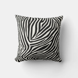 Savanna Stripes Zebra Chic Kissen