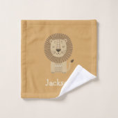 Savanna Sunrise Safari Pattern ID1259 Badhandtuch Set (Waschlappen)