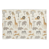 Savanna Sunrise Safari Pattern ID1259 Kissenbezug (Vorderseite)