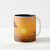 Savanna Sunset Mug Zweifarbige Tasse (VorderseiteRechts)