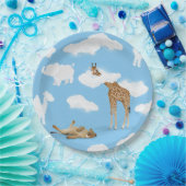 Savanna-Wolken Pappteller (Party)