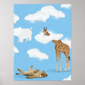 Savanna-Wolken Poster (Vorne)