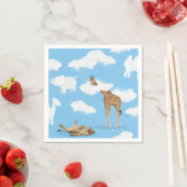 Savanna-Wolken Serviette (Beispiel)