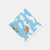Savanna-Wolken Serviette (Ecke)