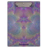 SAVANNAH ~ 3D! ~ Soft Pastel Shades Original Klemmbrett (Vorderseite)