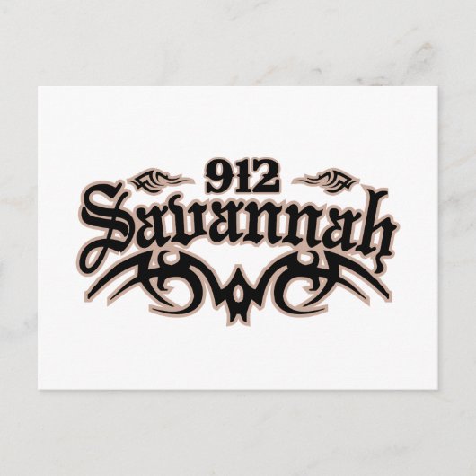 Savannah 912 postkarte (Vorderseite)