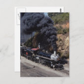 Savannah and Atlanta Railway, 4-6-2, No. 750, Ashe Postkarte (Vorne/Hinten)