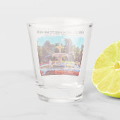 Savannah Bachelorette Weekend Showglas Schnapsglas (Rückseite)