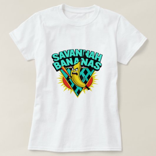 Savannah Bananas – Fun & Wild Baseball Tee (Design vorne)