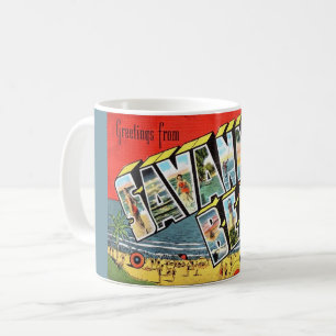 Savannah Beach Georgia 2 Gruß-Tasse Kaffeetasse
