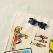 Savannah Beach Georgia Strandtuch (Beispiel)