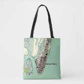 Savannah Beach - Tybee Island Shoulder Tasche (Vorderseite)