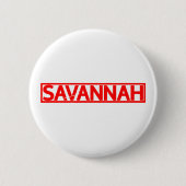 Savannah Briefmarke Button (Vorderseite)