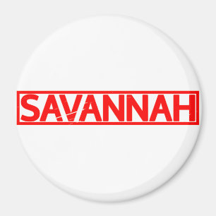 Savannah Briefmarke Magnet