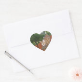 Savannah Cat Heart Sticker (Umschlag)