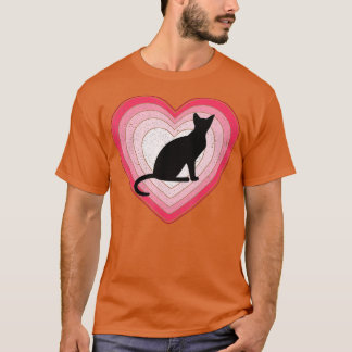 Savannah Cat Heart Valentine's Day Lovers Kitten G T-Shirt