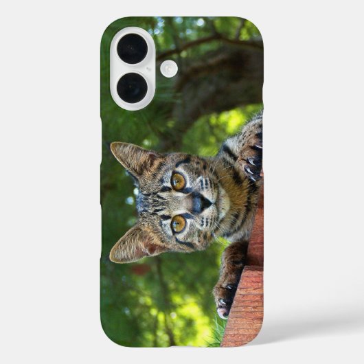 Savannah Cat Phone Case (Rückseite)