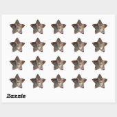 Savannah Cat Star Sticker (Blatt)