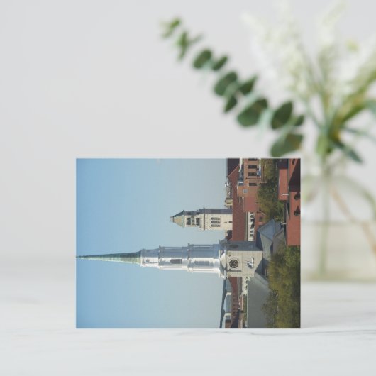 Savannah Cathedral Postkarte (Stehend Vorderseite)