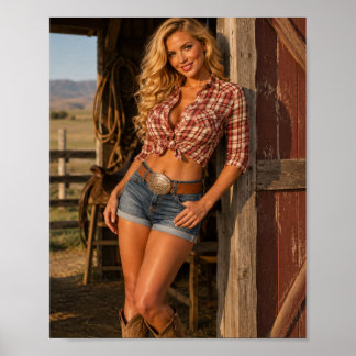 Savannah Cole - Auf der Scheune Poster