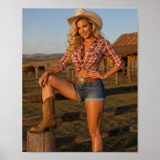 Savannah Cole - Hart arbeitend Poster