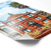 Savannah Cotton Exchange Fotodruck (Ecke)