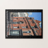 Savannah Cotton Exchange Fotografie Georgia Puzzle (Horizontal)