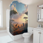 Savannah Dawn -  Duschvorhang (Beispiel)