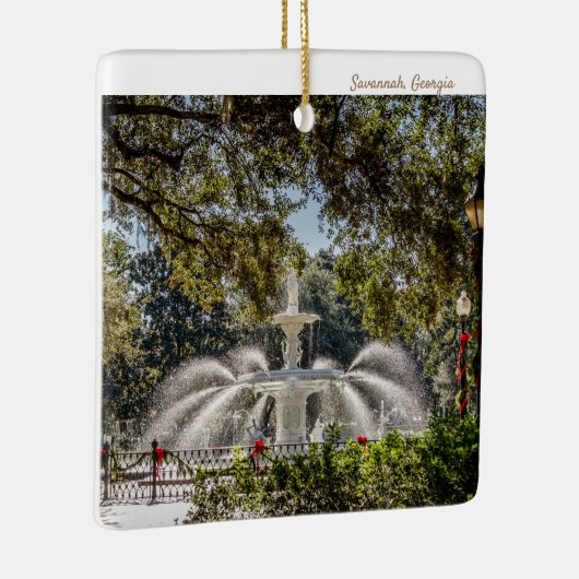Savannah Fountain Keramikornament (Rechts)