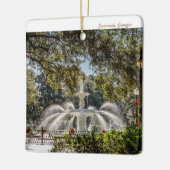 Savannah Fountain Keramikornament (Links)