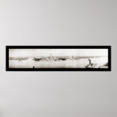 Savannah, GA Docks Foto 1909 Poster (Vorne)